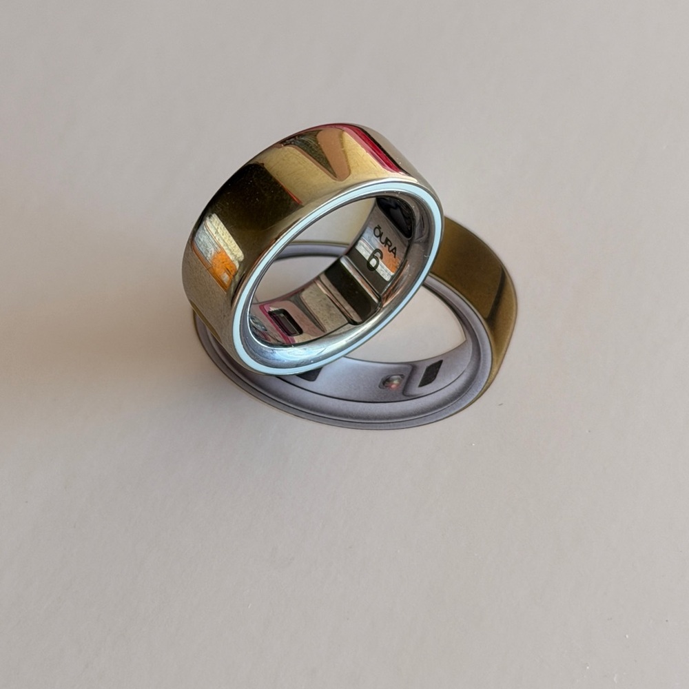 SOLD Oura Gold and Silver Women's Ring